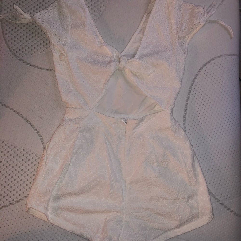 White romper